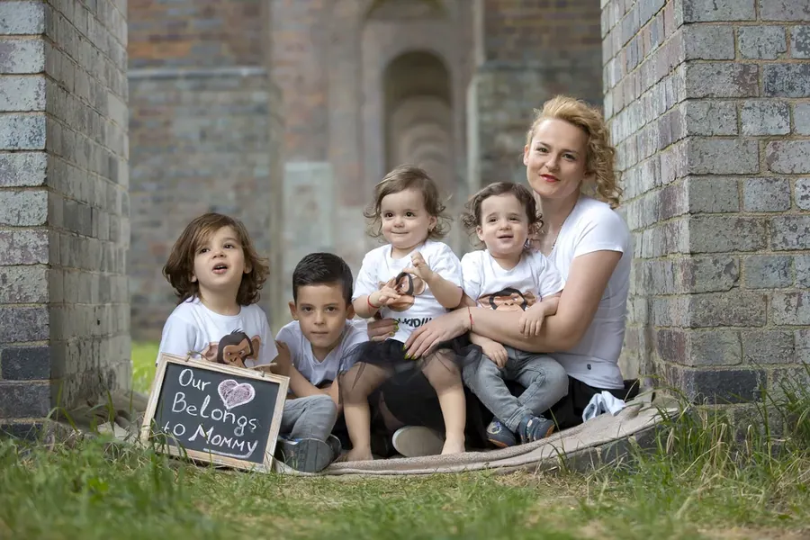 Family photographed by Darina Photography in Barnet, North London