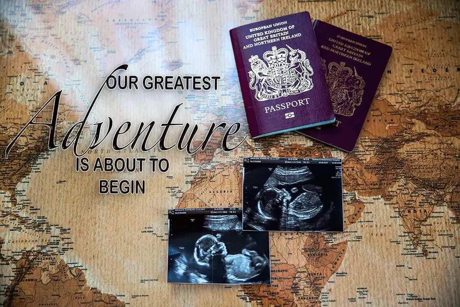 Pregnancy portrait photographed by Darina Photography in Barnet, North London