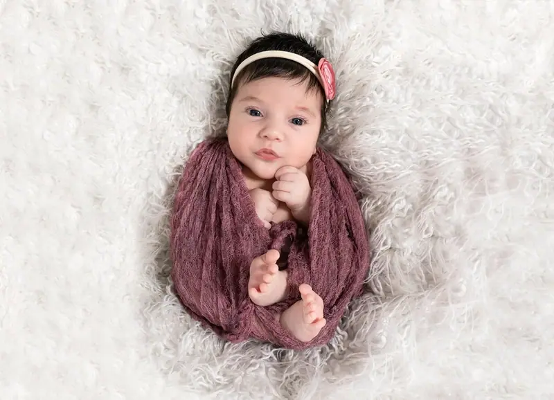 Newborn baby photographed by Darina Photography in Barnet, North London