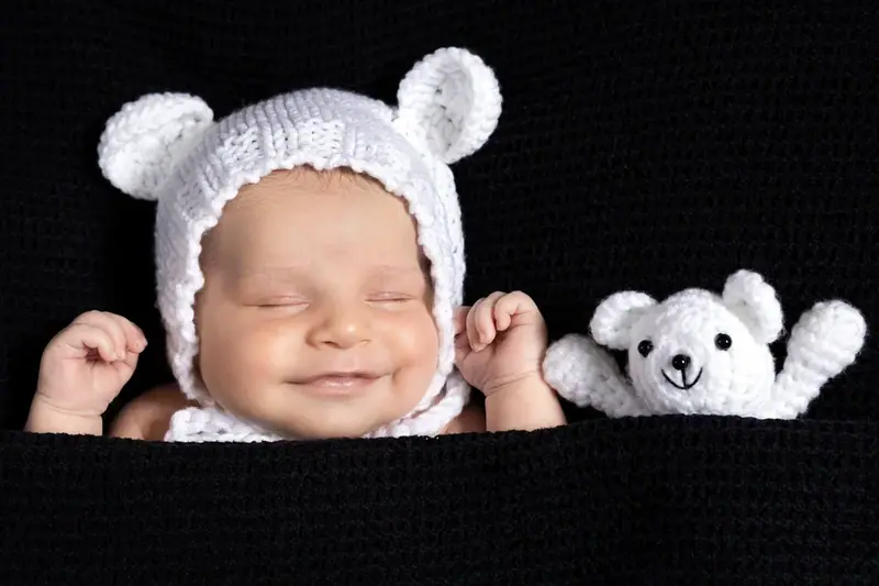 Newborn baby photographed by Darina Photography in Barnet, North London