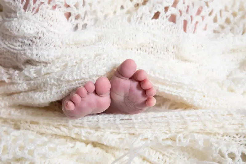 Newborn baby photographed by Darina Photography in Barnet, North London