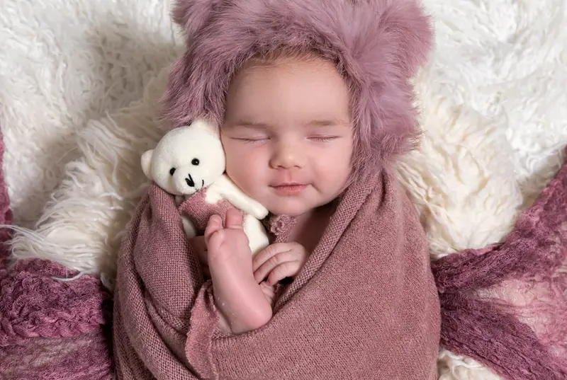 Newborn baby photographed by Darina Photography in Barnet, North London