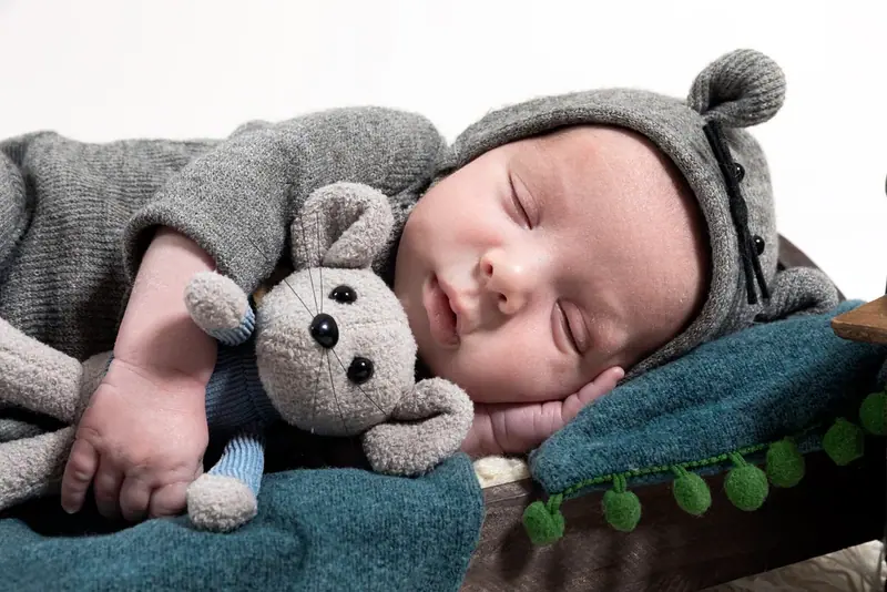 Newborn baby photographed by Darina Photography in Barnet, North London