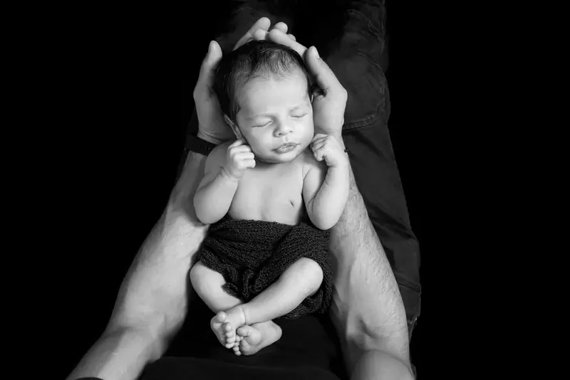 Newborn baby photographed by Darina Photography in Barnet, North London