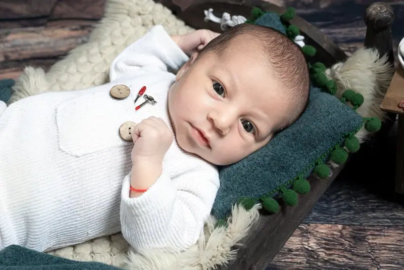 Newborn baby photographed by Darina Photography in Barnet, North London