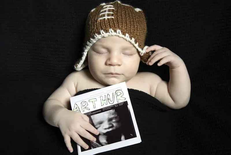 Newborn baby photographed by Darina Photography in Barnet, North London