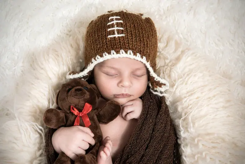 Newborn baby photographed by Darina Photography in Barnet, North London