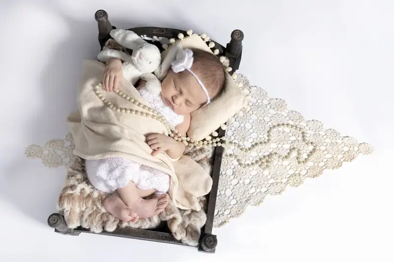 Newborn baby photographed by Darina Photography in Barnet, North London