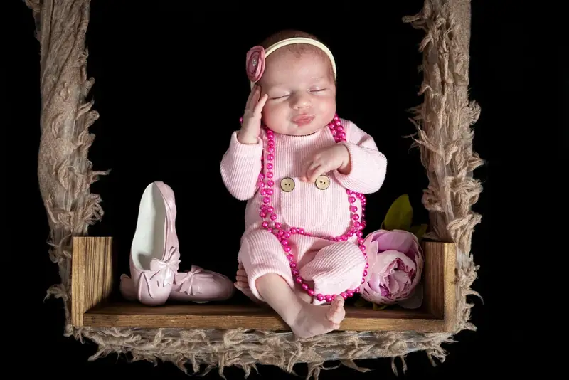 Newborn baby photographed by Darina Photography in Barnet, North London