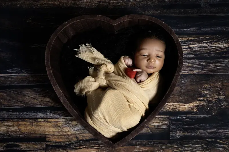 Newborn baby photographed by Darina Photography in Barnet, North London