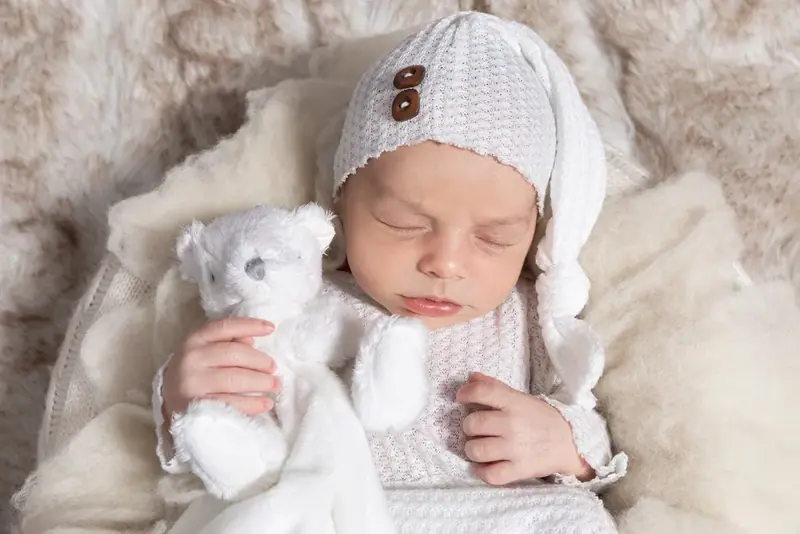 Newborn baby photographed by Darina Photography in Barnet, North London