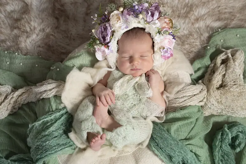 Newborn baby photographed by Darina Photography in Barnet, North London