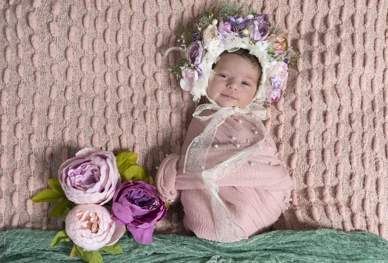 Newborn baby photographed by Darina Photography in Barnet, North London