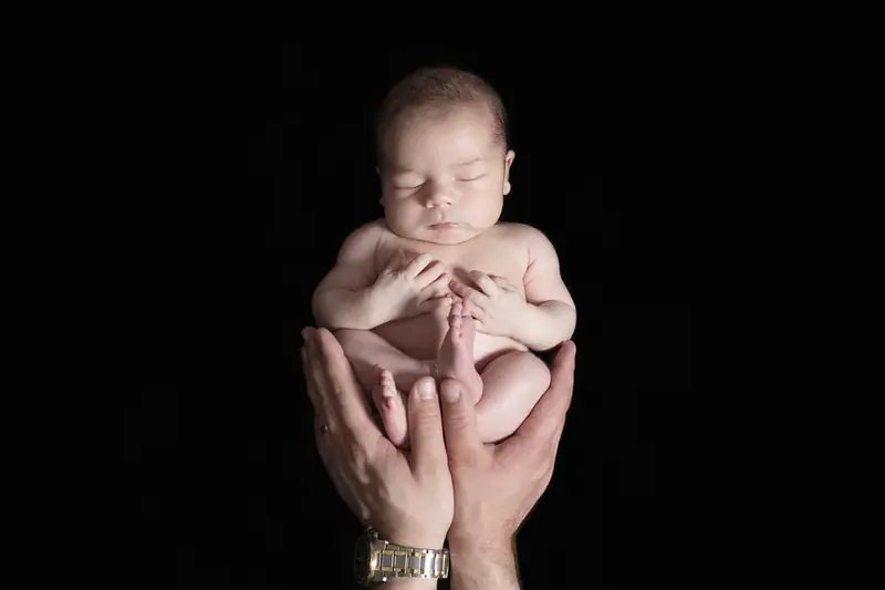 Newborn baby photographed by Darina Photography in Barnet, North London