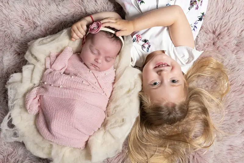 Newborn baby photographed by Darina Photography in Barnet, North London