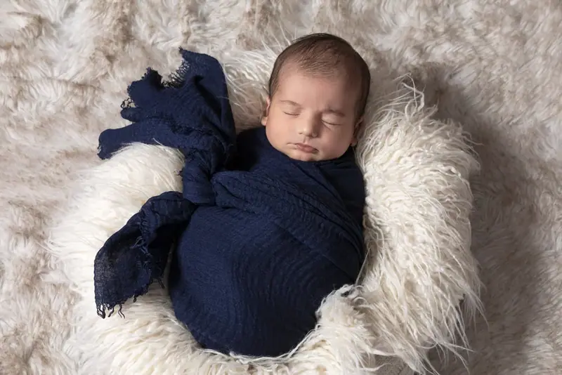 Newborn baby photographed by Darina Photography in Barnet, North London