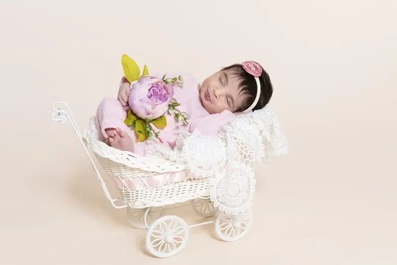 Newborn baby photographed by Darina Photography in Barnet, North London