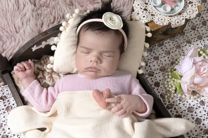 Newborn baby photographed by Darina Photography in Barnet, North London