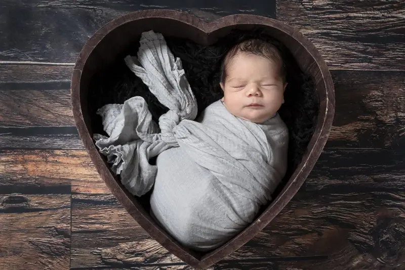 Newborn baby photographed by Darina Photography in Barnet, North London