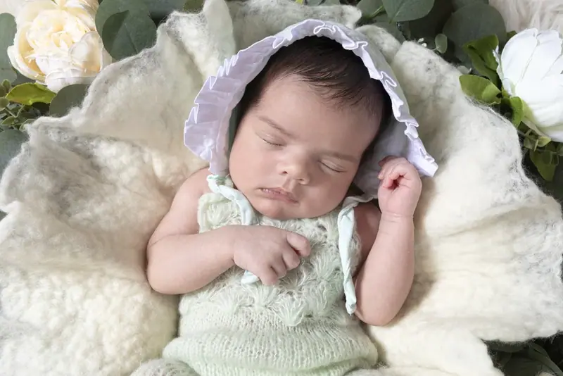 Newborn baby photographed by Darina Photography in Barnet, North London