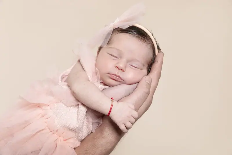 Newborn baby photographed by Darina Photography in Barnet, North London