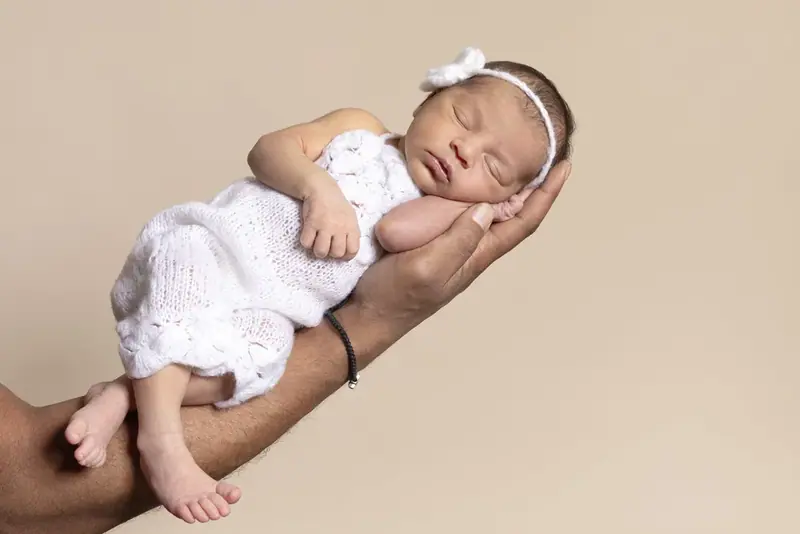 Newborn baby photographed by Darina Photography in Barnet, North London