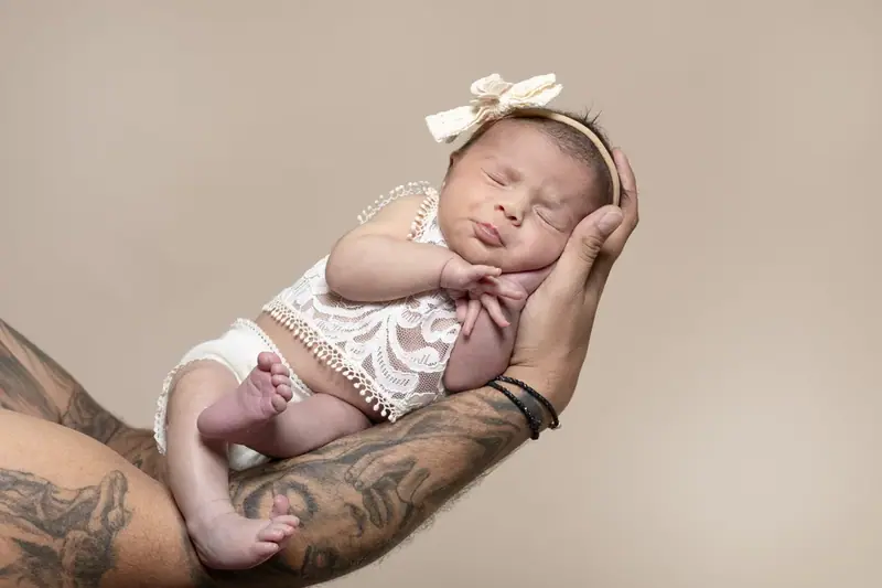 Newborn baby photographed by Darina Photography in Barnet, North London