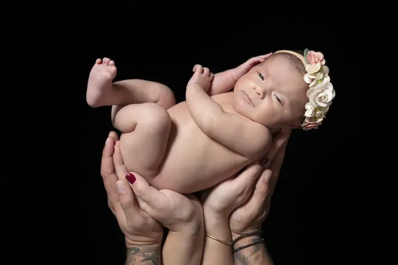 Newborn baby photographed by Darina Photography in Barnet, North London