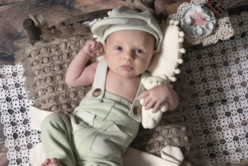 Newborn baby photographed by Darina Photography in Barnet, North London