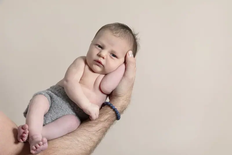 Newborn baby photographed by Darina Photography in Barnet, North London