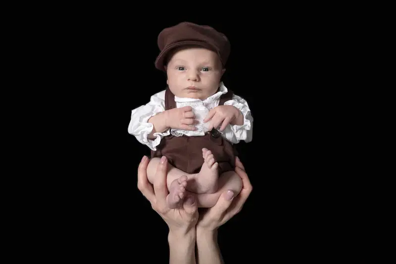 Newborn baby photographed by Darina Photography in Barnet, North London