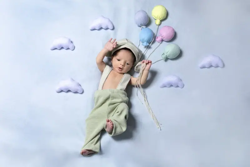 Newborn baby photographed by Darina Photography in Barnet, North London