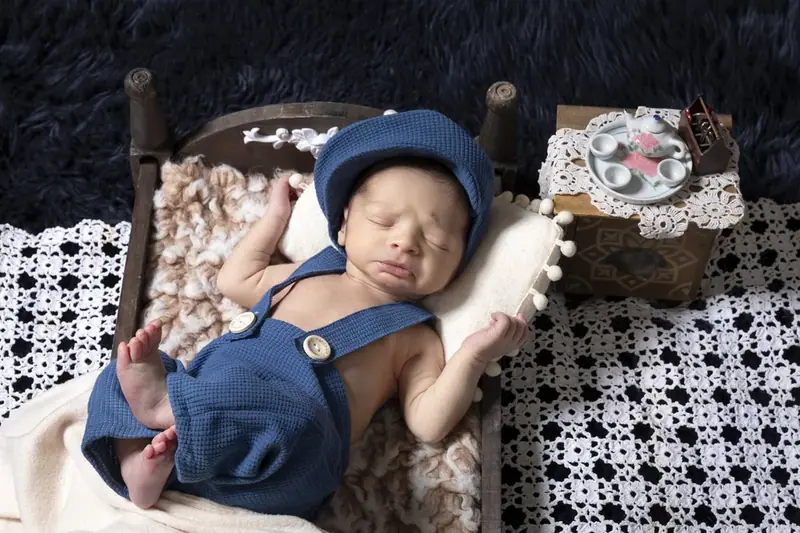 Newborn baby photographed by Darina Photography in Barnet, North London