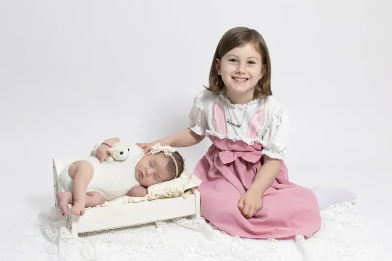 Newborn baby photographed by Darina Photography in Barnet, North London