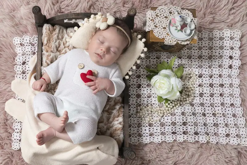 Newborn baby photographed by Darina Photography in Barnet, North London