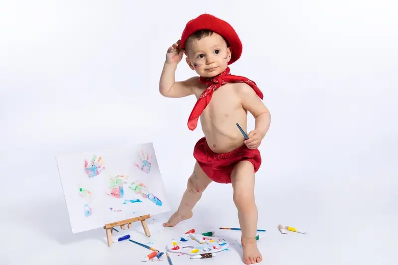 Smash cake birthday session photographed by Darina Photography in Barnet, North London