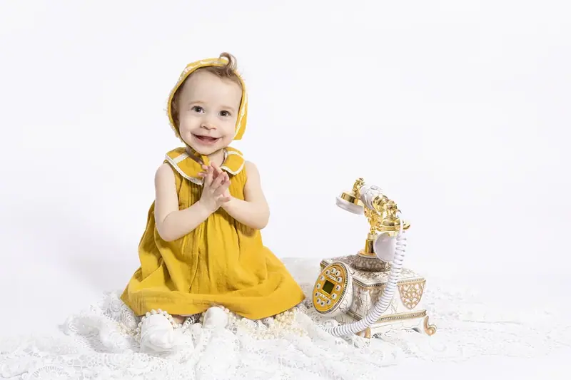 Smash cake birthday session photographed by Darina Photography in Barnet, North London