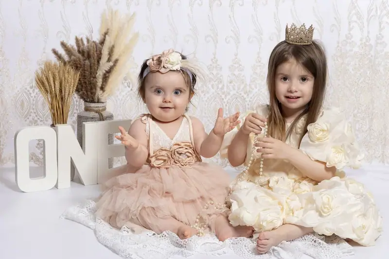 Smash cake birthday session photographed by Darina Photography in Barnet, North London